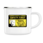 Mug métal Premium - Safety first