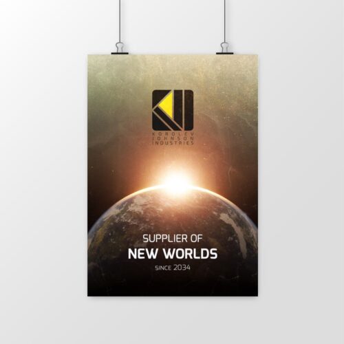 Poster - KJI Supplier of new worlds