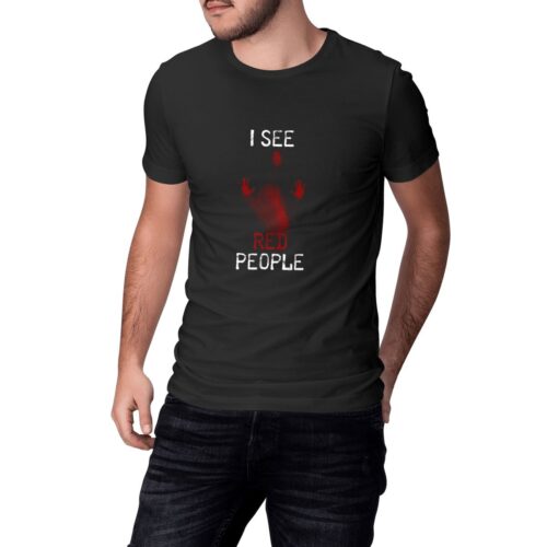 Shirt unisexe - I see red people