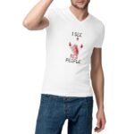 Shirt Homme V - I see red people
